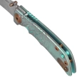 Nóż składany Spartan Blades Harsey Folder 3.25 Compass Titanium, Stonewashed MagnaCut by William W. Harsey (SF10 Custom Compass)