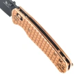 Bestechman Cicada's Wing Knife Bronze Frag Stainless Steel, Black PVD 10Cr15MoV (BMK06-S-4)