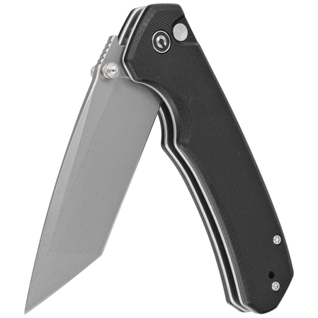 Nóż składany Civivi Brazen Button Lock Black G10, Stonewashed 14C28N (C19059C-1)