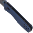 Nóż składany Kizer Aegis Blue Aluminum, Black Matte DLC AEB-L by Azo (V3774A3)