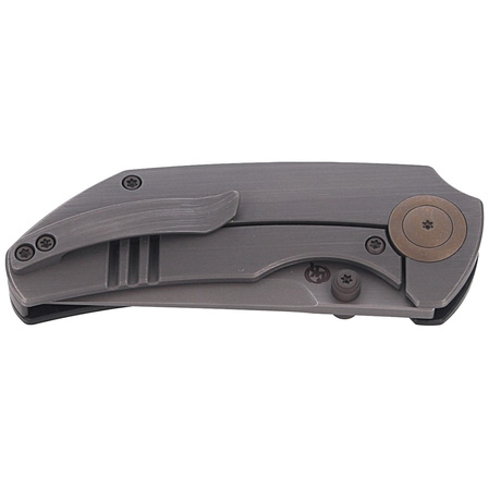 Nóż składany WE Knife Thug Marble Carbon Fiber, Gray Hand Rubbed 20CV by Matt Christensen (2103C)