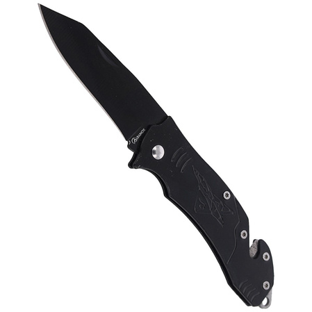 Martinez Albainox Black Steel, Black Finish rescue knife (18546)