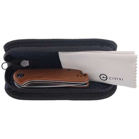 CIVIVI Durus Brown G10, Satin Finish (C906B)