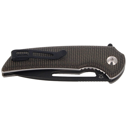 Nóż składany CIVIVI Odium Dark Green Micarta, Black Stonewashed (C2010G)