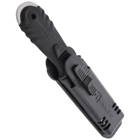 MAC Tekno Diving Knife Black PP-TPE, Mirror W 1.4116