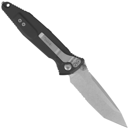 Nóż składany Microtech Socom Elite T/E-M Black Aluminuim, Stonewashed P/S M390 by Tony Marfione (161-11)