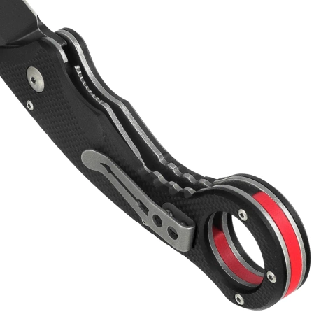 Nóż składany Spartan Blades Ronin Shoto Black G10, Black 154CM by Tu Lam (SFBL9BK)