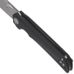 Bestechman Smuga Knife Black G10 with Carbon Fiber Pattern, Stonewashed AEB-L by Kombou (BMK22A)