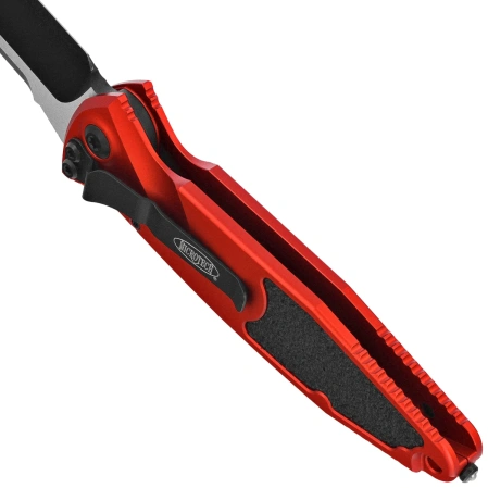 Microtech Socom Elite Auto S/E Knife Red Aluminum, Black M390 by Tony Marfione (160A-1RD)