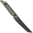 Nóż Kubey Goliath Green Micarta, Blackwashed 14C28N by Jake Hoback (KU430F)