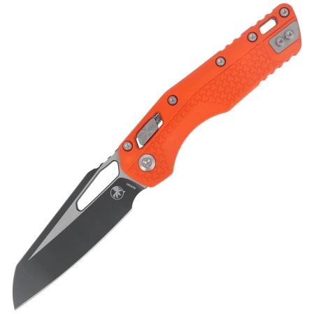 Nóż składany Microtech MSI S/E Dark Earth Tri-Grip Orange Polymer, Black M390MK by Tony Marfione (210T-1PMOR)