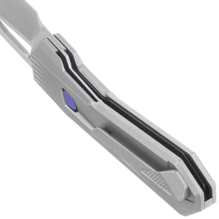 Nóż składany Remette RT-Agile Peregrine Falcon Ceramic Sandblasting Titanium, Satin/Pearlescent M390 (RTCZ-G)