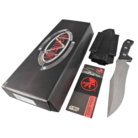 Microtech Arbiter S/E Knife Black G10, Apocalyptic M390MK by Adam Marfione (104-10AP)