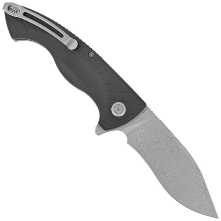 Nóż składany Kubey Timberwolf KU208D Black G10, Stonewashed 14C28N