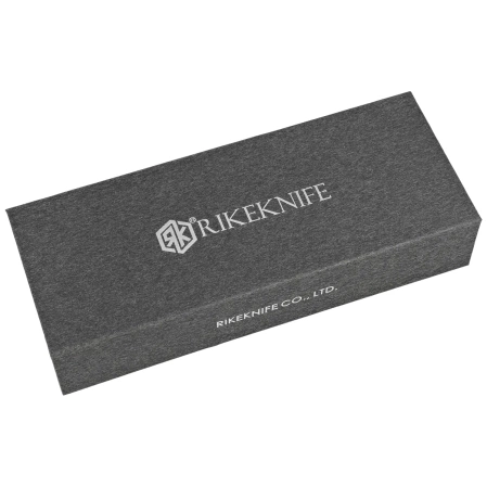 Nóż składany RikeKnife Lamella Dark Gray Titanium, Satin M390 (RK-Lamella-DP)