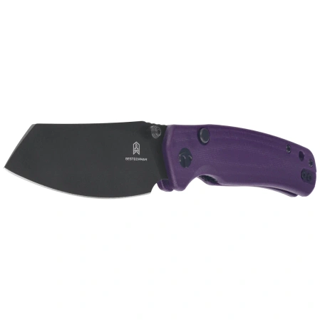 Nóż składany Bestechman Cicada's Wing-TL Purple G10, Black PVD 10Cr15CoMoV (BMK24F)