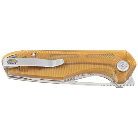 Kubey Doris Knife Polished Ultem, Satin 14C28N (KU324H)
