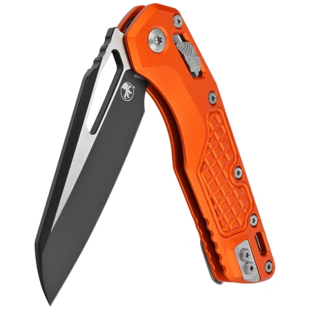 Nóż składany Microtech MSI S/E Orange Frag Aluminium, Black M390MK by Tony Marfione (210-1FROR)