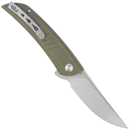 Nóż składany Bestech Swift Green Micarta, Satin D2 (BG30A-1)
