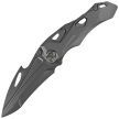 Rike Knife RK-Athron-B-B Black DLC Titanium, Black DLC M390 by Declynx