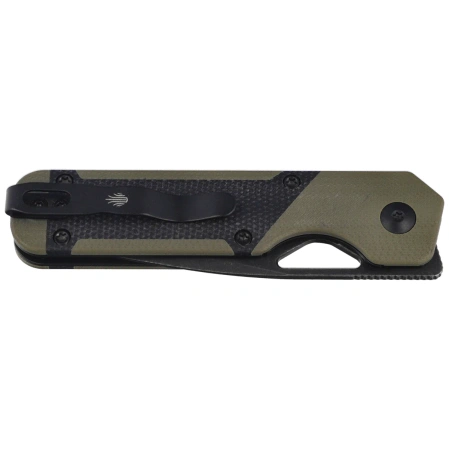 Nóż składany Kizer Mini Militaw Green G10 / Black Micarta, Black Stonewashed Nitro-V by Jonathan Styles (V3634SA5)