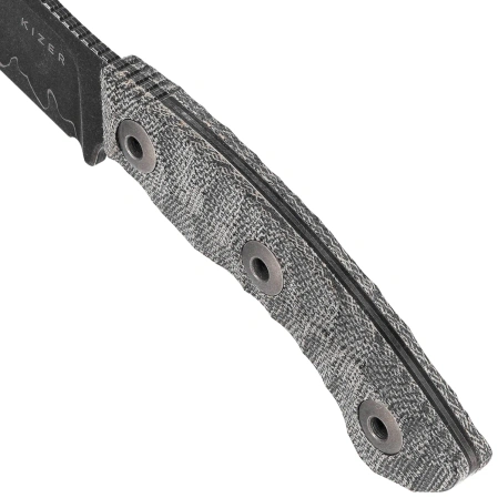 Kizer Rook Knife Norplex UltreX Micarta, Acid Washed 100Cr18MoVCo Composite (1090A2)