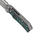 Nóż składany Bestech Nyrrdreki Titanium/Shipwreck Camo Carbon, Satin M390 by Fabian Hobbelen (BT2607C)
