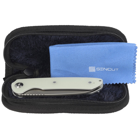 Sencut Kyril Natural G10, Stonewashed 9Cr18MoV by Ferrum Forge Knife Works (S22001-2)