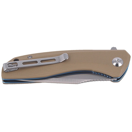 CIVIVI Knife Baklash Tan G10, Satin Finish (C801B)