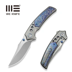 WeKnife Skynix Knife Gray/Flamed Titanium, Stonewashed/Satin M390 (WE24087-2)
