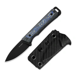 Nóż Kizer Whiskey Jack Black/Multicolored Micarta, Black CPM-10V by Jonathan Styles (1108A1)