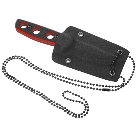 K25 Neck Knife Black/Red G10, Titanium 7Cr17Mov (32690)