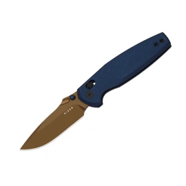 Nóż składany Kizer Khamsin Navy Blue Aluminium, Sunset Metal PVD Nitro-V by Maksim Epifantsev (V3791A2)