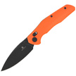 Nóż składany Bestechman Ronan Orange G10, Black PVD Stonewashed 14CN28N (BMK02H)