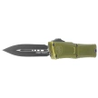 Microtech Combat Troodon Gen III D/E OTF Knife OD Green Aluminum, Black M390MK by Tony Marfione (1142-1OD)