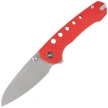 Remette BEE-R w/Titanium Toothpick Knife Red G10, Sandblasted 14C28N