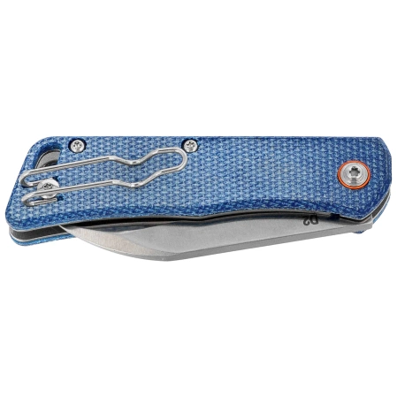 Nóż składany BlackFox Teeny Blue Micarta, Satin D2 (BF-785 MIBL)