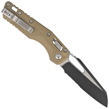 Nóż składany Microtech MSI S/E Ram-Lok OD Green Tri-Grip Polymer, Black/Satin P/S M390MK by Tony Marfione (210T-2PMOD)