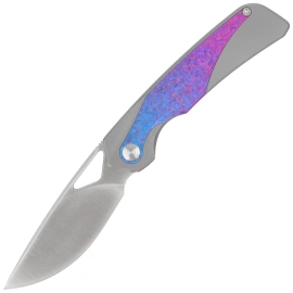 Nóż składany Kizer Topsail Silver-Blue-Purple Crystallized Titanium, Satin S45VN by Jonathan Styles (Ki3735A1)