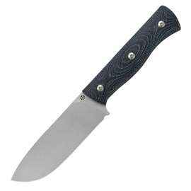 Maserin Woodsman 917/MCN Knife Black Denim Micarta, Stonewashed Nitro X7 by Igor Bortolussi