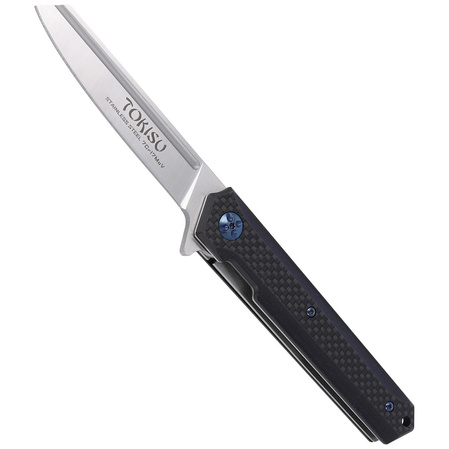 Tokisu Black G10/Carbon Fiber, Satin 7Cr17MoV (18450)