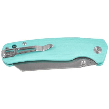 Bestechman Cicada's Wing-TL Knife Light Blue G10, Satin 10Cr15CoMoV (BMK24D)
