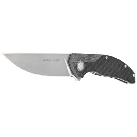 Viper Orso Carbon Fiber, Stonewashed Lohmann LO-QPM20-4 by Jens Ansø Knife (V5968FC)