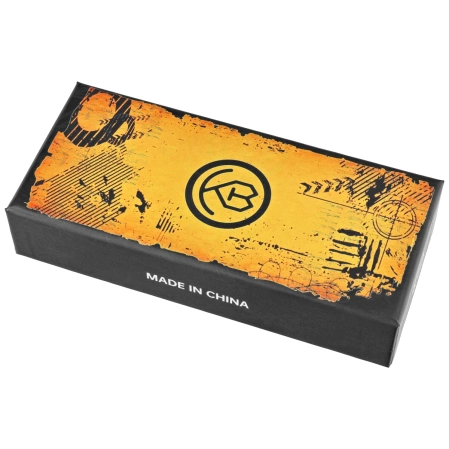 Kubey KB Coeus Knife, Black Titanium / Timascus, Black DLC CPM S35VN (KB286B)