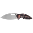 Rike Knife RK-Thor6-M-BP Black / Purple Titanium, Satin M390