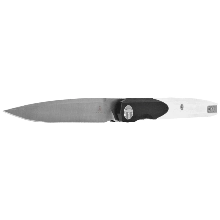 Nóż składany Bestechman Lanza Black/White G10, Satin/Stonewashed 14C28N by Grzegorz Grabarski (BMK14A)