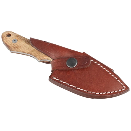 Viper Handy Flammed Poplar Wood, Satin MagnaCut by Fabrizio Silvestrelli Knife (VT4038PI)