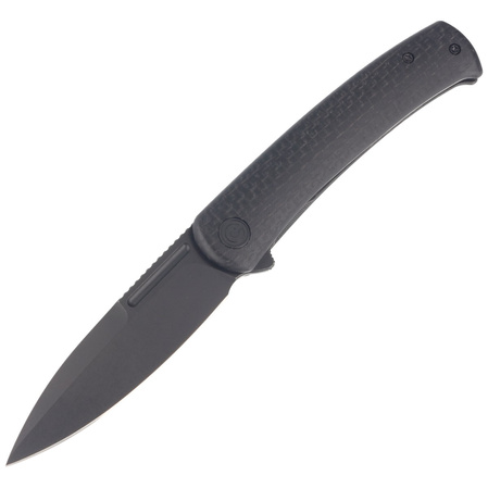 Civivi Knife Cetos Black Micarta / Stainless, Black Stonewashed 14C28N (C21025B-2)