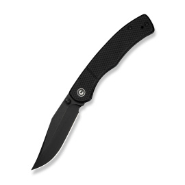 Civivi Clingman Knife Black G10, Black Stonewashed Nitro-V by Taylor Martin Best Damn EDC (C23065-1)