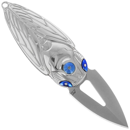 Rike Knife RK-Cicada-P Gray Titanium, Bead Blasted M390